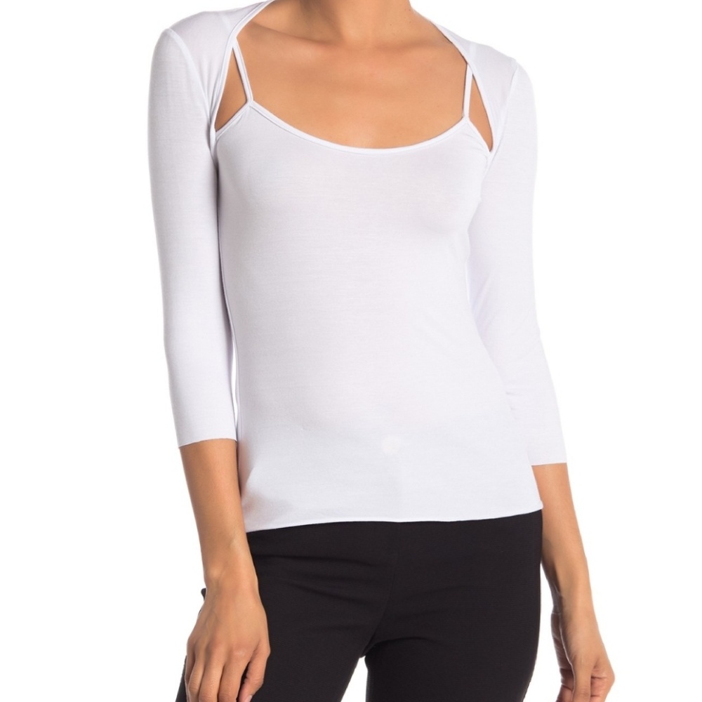 NWOT Anthropologie Bailey 44 Turn Out Tee. Small.